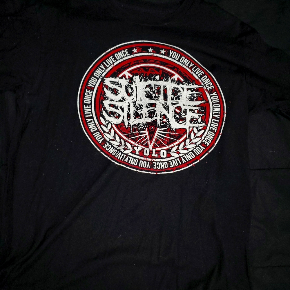 Suicide Silence YOLO Band T